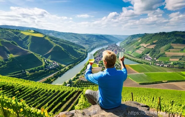 테마별 와이너리 여행 계획하기 - **Culinary Delights in a Palatinate Wine Tavern:**
    "A cozy, rustic outdoor setting at a traditio...